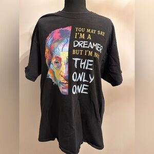 Black Graphic T-Shirt Dreamer